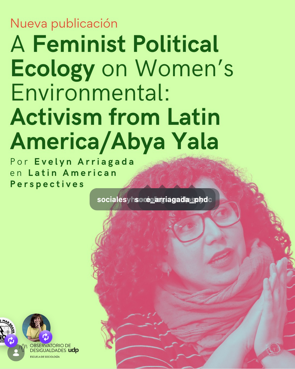 A Feminist Political Ecology on Women’s Environmental Activism from Latin America/Abya Yala